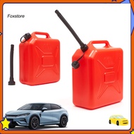[Fx] Fuel Transfer Tank Leak-proof Transfer Container Portable Fuel Tank with Spout and Handle for C