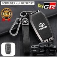 Toyota Fortuner 4X4 Gr Sport Tss 2024 2025 Metal Leather Remote Key Cover