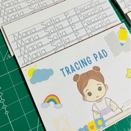 TRACING PADS / PERSONALIZED TRACING PADS