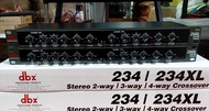 dbx 234XL Crossovers (ครอสแยกเสียง 3 ทาง แบบ อนาล็อค)รุ่นยอดฮิต