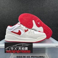 NIKE AIR Jordan Stadium 90 白紅 白 紅色 紅 白色 米色 米黃色 AJ 男女款 休閒鞋