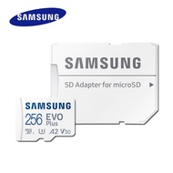 [HOT TALQQQWWEGE 583] การ์ด Samsung PRO EVO Plus ไมโคร SD U3 MicroSDXC 512GB 256GB 128GB ประสิทธิภาพสูง64GB สำหรับบัตร TF วิดีโอ4K UHD