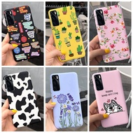 เคสโทรศัพท์สำหรับ Vivo V20 SEเคสป้องกันด้านหลังเป็นซิลิโคนนิ่ม V2022 V2023ลายดอกทานตะวันสำหรับ Vivov
