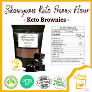 Skinnyums Keto Premix Flour I Tepung Bread Bun Almond Wrap Waffle Brownies Butter Pandan Marble Choc
