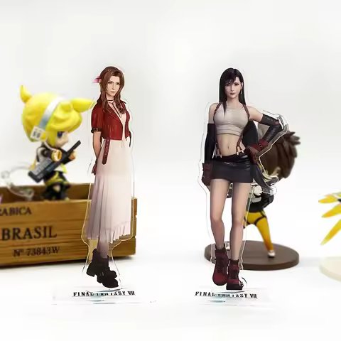Hot sale F FF7 VII 7 Tifa Lockhart Aerith Gainsborough REMAKE Japan acrylic standee figurines mjvl