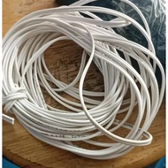 10 meters 2 X 0.5 white double wire 5m -10m-20 meters