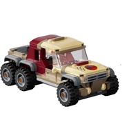 Lego Jurassic World Park CAMP CRETACEOUS 76941: Carnotaurus Dinosaur Chase - Truck ONLY Split Set NO MINIFIGURE