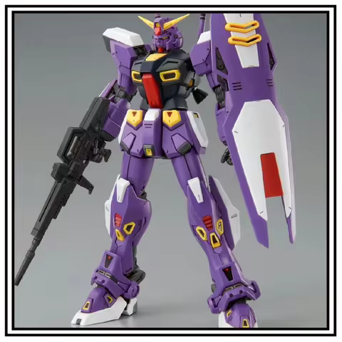 F90 Ii Mg 1/100 Pb Limited Purple Mech Assembly Model Kit Action Figures Desktop Decoration Plastic 