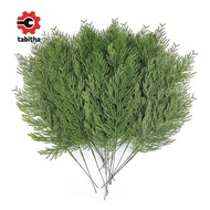 40Piece Artificial Cedar Sprigs Faux Cedar  Branches Cedar Cypress Stems Pine Picks Green