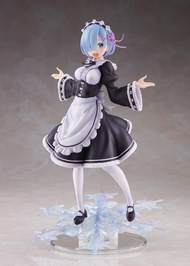 Taito Re:Zero Winter Maid Rem - Colorful Anime PVC Doll - ARTIST MASTERPIECE, 8" Tall