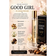 Dear Scent Good Girl | 10ml Perfume | Long Lasting Perfume | Oil Based Perfume | Travel Friendly Per