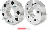 SCITOO 2Pcs Wheel Adapters 2" 5x4.5 to 6x135 Bore 74mm Studs 12x1.5 5Lug Wheel Spacers Adapters Fit 