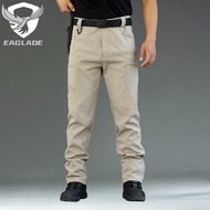 EAGLADE Tactical Cargo Pants Men IX9Stretch In Khaki Stretchable Waterproof