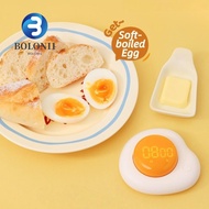 BO 8 Minutes Soft-boiled Egg Timer, 180 Minutes Adjustable Volume Count Down Clock, Study Timer Sile