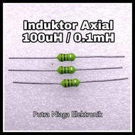 Induktor Axial 100uH / 0.1mH Lilitan / Inductor