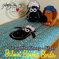 [NEW] HONEYBEE : BALMUT BONEKA KARAKTER SHAUN THE SHEEP, BITZER THE DOG