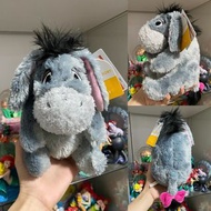 日本絕版東京迪士尼依喲屹耳Eeyore 小熊維尼 維尼熊 Pooh Winnie the Pooh小豬Piglet跳跳虎Tigger毛絨公仔吊飾掛件扣針。鋼牙與大鼻奇奇 Chip n Dale 奇奇蒂