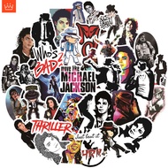 J· Michael Jackson Stickers Set Idol Graffiti Waterproof Decals Pack, 50 pcs