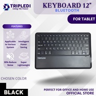 Keyboard Bluetooth Wireless 8 10 12 Inch Rechargerable ABS For Tablet iOS Android Windows