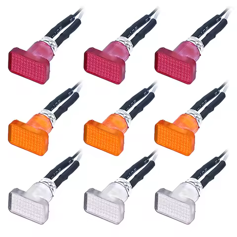 RC Truck LED 3mm Lamp Bead Position Light Side Light Warning Light for 1/14 Tamiya SCANIA 770S R620 