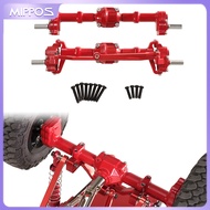 Mippos Front and Rear Portal Axles RC Car Axle Set Accessories Replacement Spare Parts for 1:12 RC C