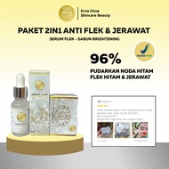 Erna Glow Skincare Beauty Serum 2-in-1 Black Spot Removal Package