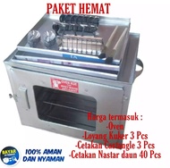 Oven Kue Kering Tangkring 3 susun cap mickey mouse Kompor Gas manual Yang Bagus Untuk Pemanggang Kue