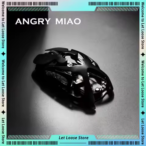 Angry Miao AM INFINITY Mouse PAW3950 8K Aluminum Alloy Ultra-Light Bluetooth Wireless Three Mode Mou