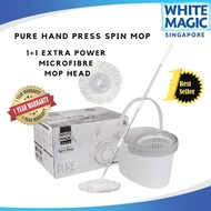 White Magic Pure Spin Mop Set