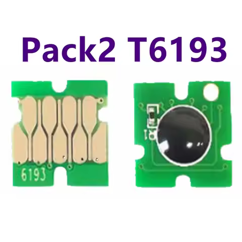 2PCS T6193 Maintenance Tank Chip for Epson P10080 P20080 T3000 T5200 T7200 T3270 T5270 T7270 F6000 I