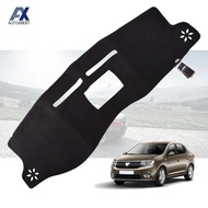 Car Inner Auto Dashboard Cover Dashmat Pad Carpet Dash Mat Cushion For Renault Dacia Logan 2 2013 - 