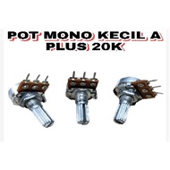 Small MONO Potentiometer A PLUS 20K (5 PCS)