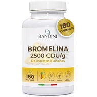 Bendini ®     Penguat protease nanas |     180 kapsul tahan perut |     Dos harian ialah 1000 mg - 2