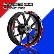 Y Motorcycle Rim Sticker Reflective Inner Wheel Hub Tape For CBR1000RR HRC CBR600RR CBR500R/300/250
