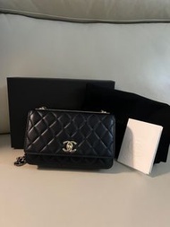 Chanel trendy cc 黑金woc