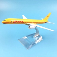 DHL DIECAST PLANE 16CM
