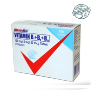 RITEMED VITAMIN B COMPLEX (B1,B6 AND B12) 100 TABLETS