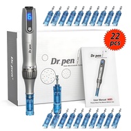 Wireless Dr Pen Ultima M8S With 22Pcs Needle Cartidges Derma Microneedle Pen Skincare Kit MTS Beauty