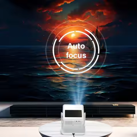 Projector 4k A2pro 4K WiFi Projector - Dual Screen, Android OS, Home Theater, Supports Gaming & Kara