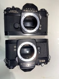pentax spotmatic ES & ES ii 兩部機