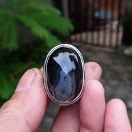 Akik Sulaiman Daud motif junder keris