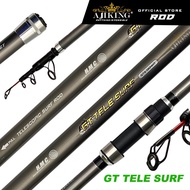 Ajiking GT Tele Surf Fishing Rod 13ft-15ft Max Load 18.2kg-22.7kg Outdoor Portable Telescopic Surf R