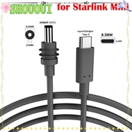 SHOUOUI Type-C to 5521 Charging Cord, 20V 5A Barrel Jack USB C to DC Power Cable, Professional 18AWG