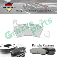Münster Disc Brake Pad Rear for Porsche Cayenne (92A) 3.0 (D) 11'-12' MCR 3.6 3.6 GTS 11'-13' M55.02