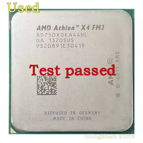 Athlon II X4 750X 750 X4-750X 3.7G 65W AD750XOKA44HL Quad-Core CPU Socket FM2 SPOT STOCK