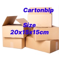 20 Cartons Of carton Box size 20x15x15cm