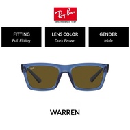 Ray-Ban Warren False Male Full Fitting Sunglasses (57mm) RB4396F 668073