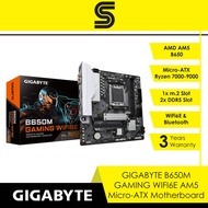 GIGABYTE B650M GAMING WIFI6E AM5 Micro-ATX Motherboard
