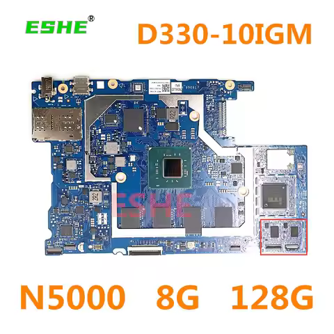 For Lenovo Ideapad D335-10IGM D330-10IGM Laptop Motherboard T6066-MB Motherboard CPU N5000 RAM 8G SS