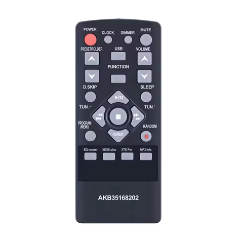 Universal Remote Control for Mini Hi-Fi Audio System Compatible with AKB35168202 AKB36086227 CM2520 